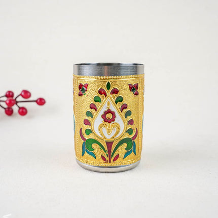 Meenakari Glass - W0693 - Utensils RG