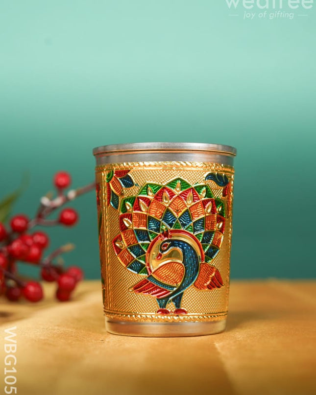 Meenakari Glass - WBG1050 Utensils RG
