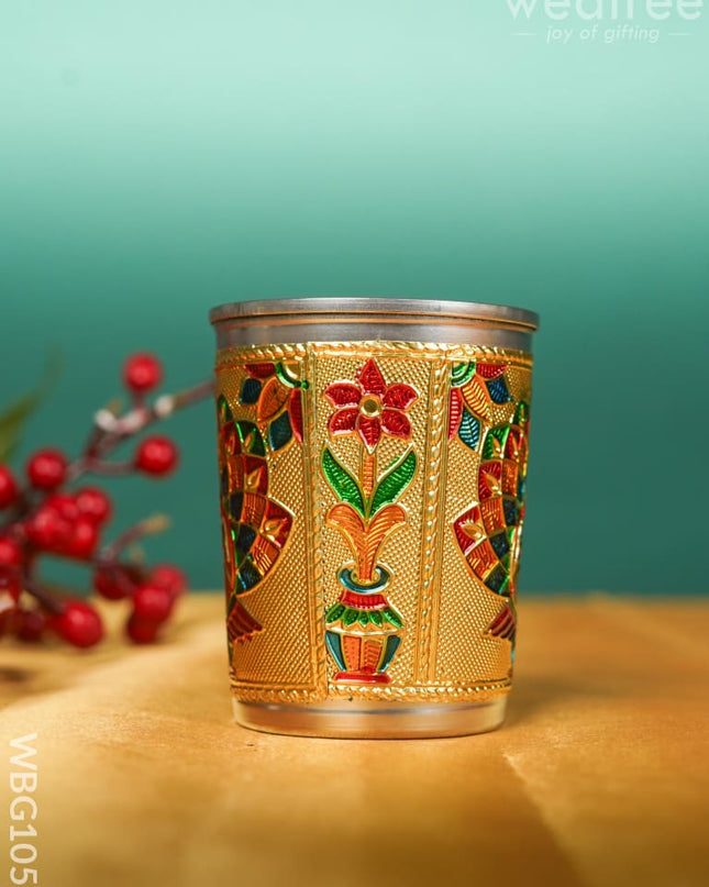 Meenakari Glass - WBG1050 Utensils RG