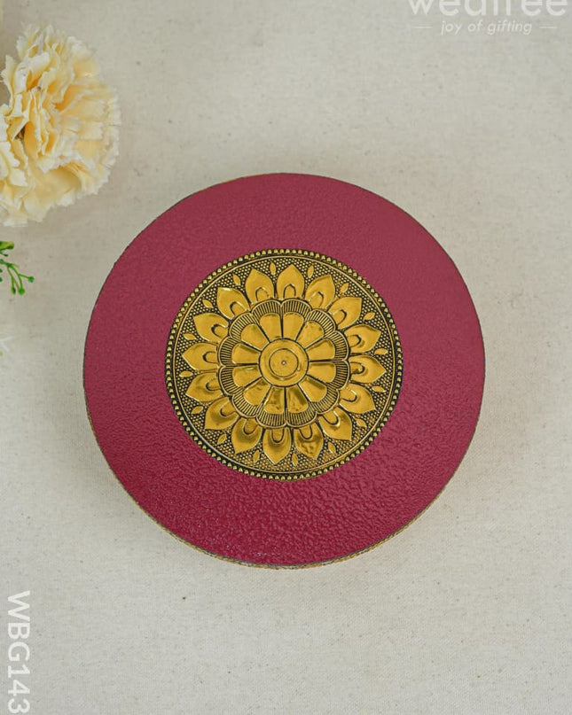 Meenakari Golden Manai - Wbg1438 Rg