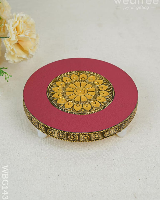 Meenakari Golden Manai - Wbg1438 Rg