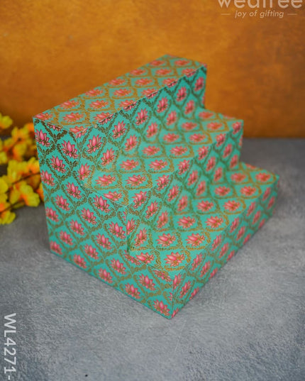 Digital Printed Meenakari 3-Step Golu Padi - Wl4271 / Diya