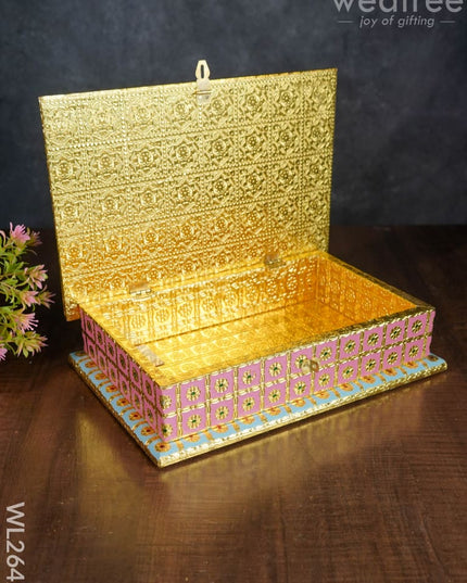 Meenakari Jewelry Box - Wl2642 Others