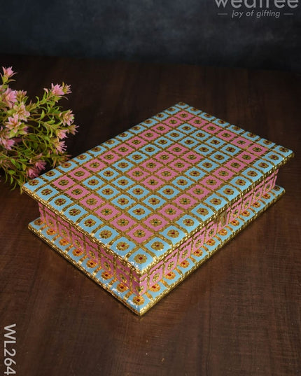 Meenakari Jewelry Box - Wl2642 Others