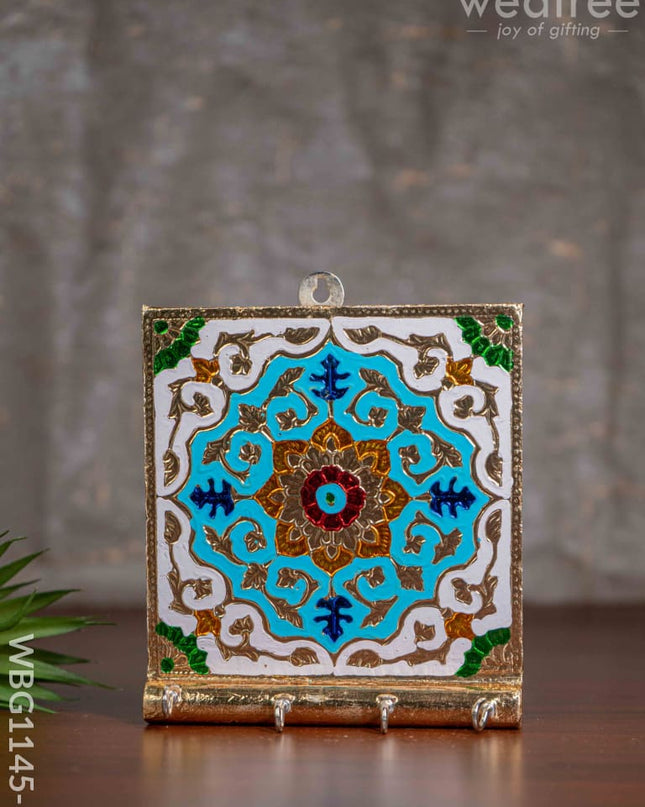 Meenakari Key Hanger - Wbg1145-1 Hangers