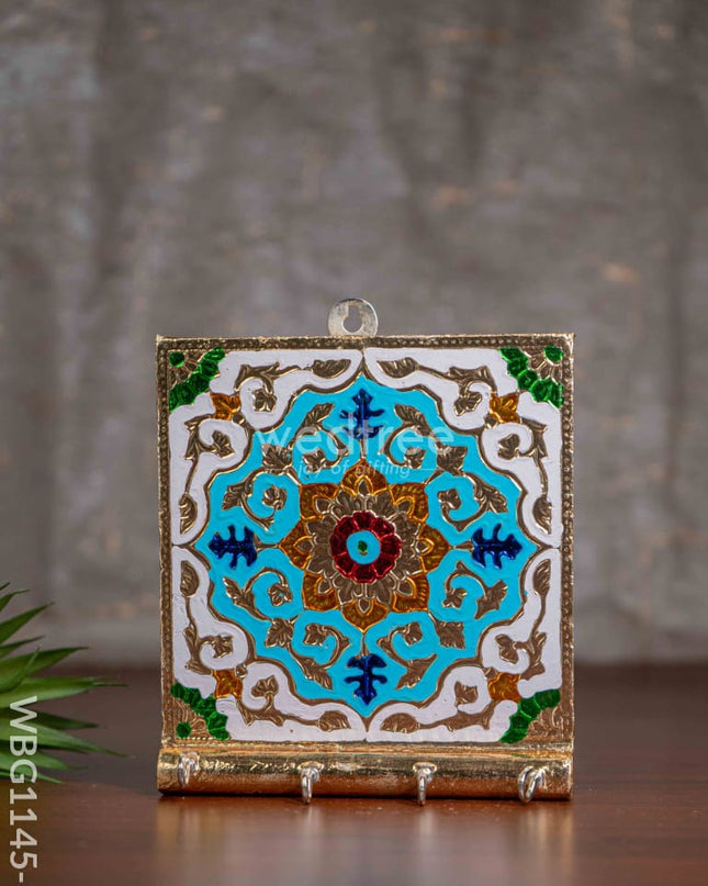 Meenakari Key Hanger - Wbg1145-1 Hangers