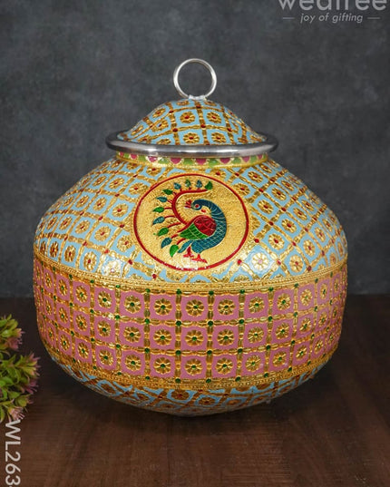 Meenakari Kudam - Wl2634 Wedding Essentials