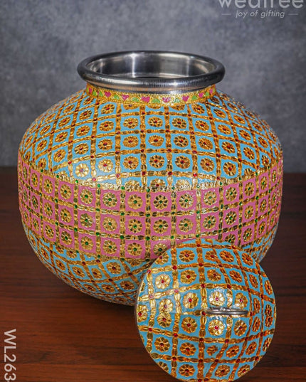 Meenakari Kudam - Wl2634 Wedding Essentials