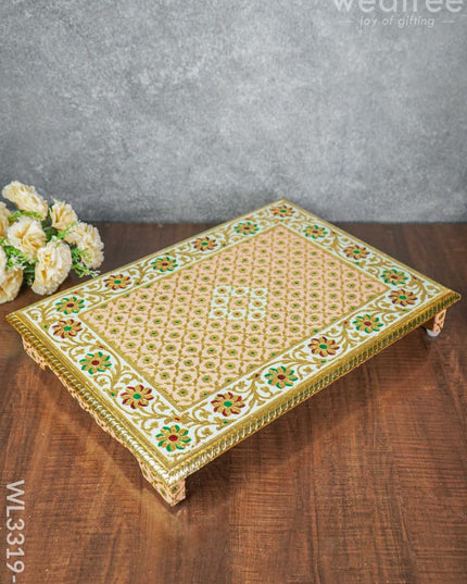 Meenakari Manai - 21 X 15 Inch Wl3319-3