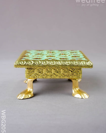 Meenakari Manai - 4 inch - WBG2058 - Manai RG
