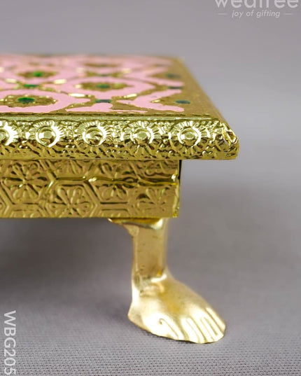 Meenakari Manai - 4 inch - WBG2058 - Manai RG