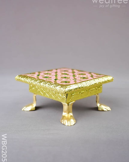 Meenakari Manai - 4 inch - WBG2058 - Manai RG