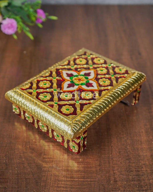 Meenakari Manai - 8X6 Wbg1062 Pooja Utilities