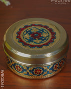 Blue Meenakari Finish