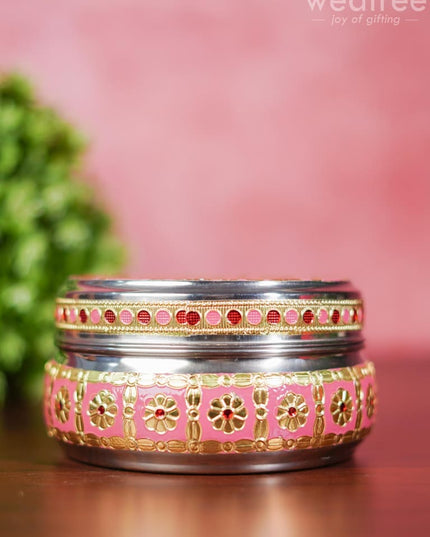 Meenakari Poori Box - Wbg1269 Utensils