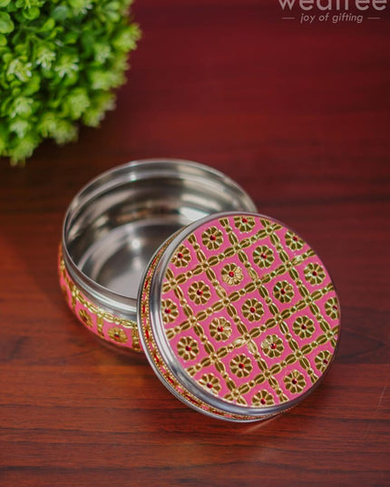 Meenakari Poori Box - Wbg1269 Utensils