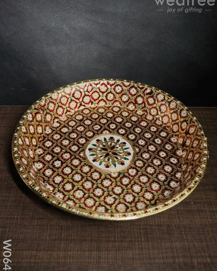 Meenakari Thambaalam Special - W0640 Trays & Plates