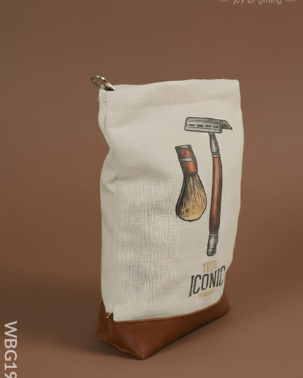 Men’s Jute Pouch - 7x6 inch - WBG1991 - Clutches & Purses