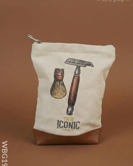 Men’s Jute Pouch - 7x6 inch - WBG1991 - Clutches & Purses