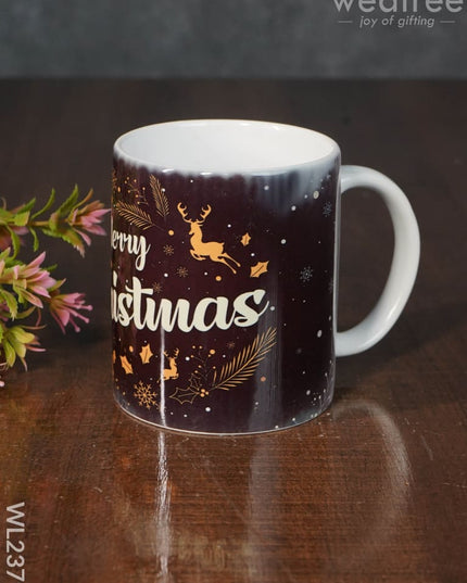 Merry Christmas Printed White Mug - Wl2379 Ceramics