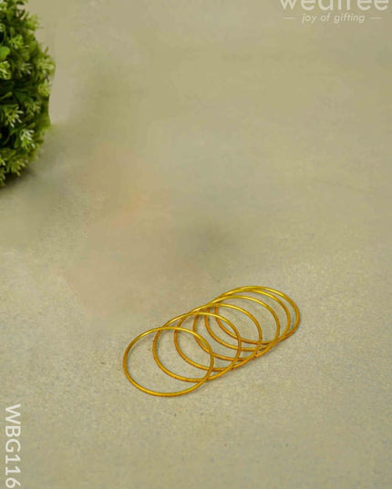 Metal Bangle - 1/2 Dozen Wbg1161 Kids Return Gifts