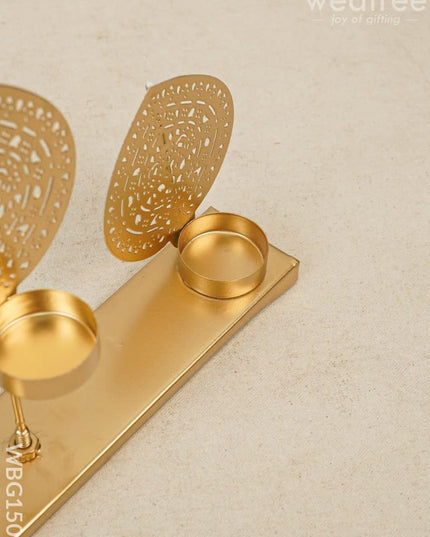 Metal Decor Candle Holder - Wbg1508 Utility