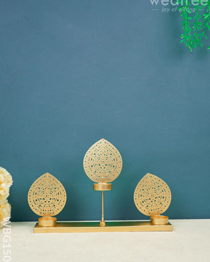 Metal Decor Candle Holder - Wbg1508 Utility