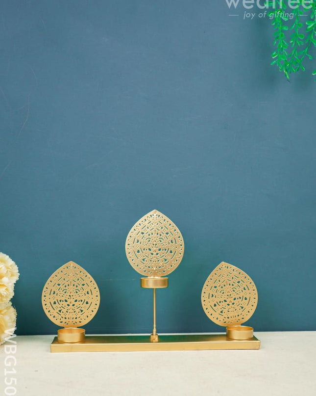 Metal Decor Candle Holder - Wbg1508 Utility