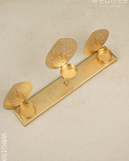Metal Decor Candle Holder - Wbg1508 Utility