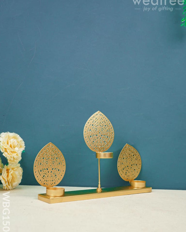 Metal Decor Candle Holder - Wbg1508 Utility