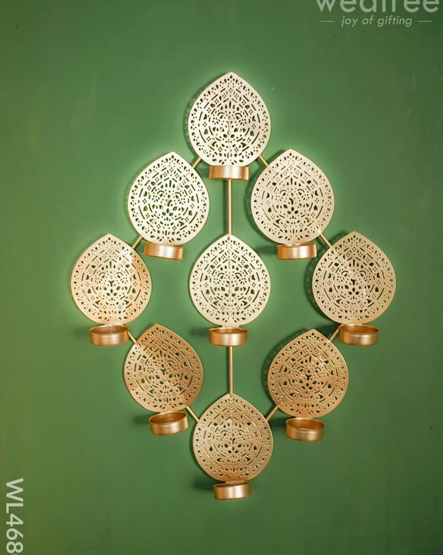 Metal Decor Candle Holder - Wl4680 Hanging