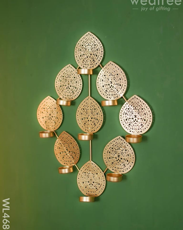 Metal Decor Candle Holder - Wl4680 Hanging