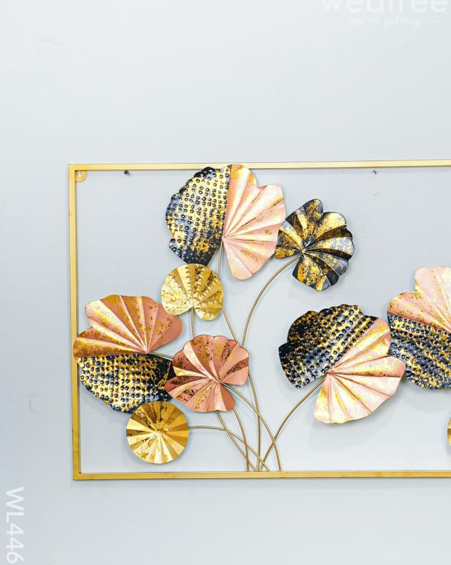 Metal Decor Leaves Wall Hanging - Wl4463