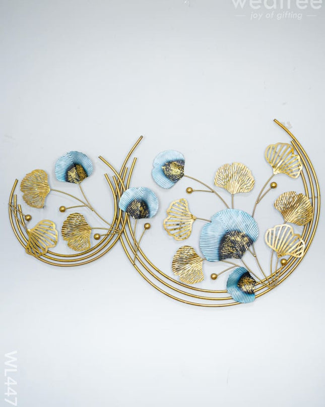 Metal Decorative Leaf Wall Hanging - Wl4473 Decor