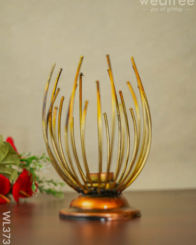 Metal Decorative T Light Holder - Wl3730 Decor Utility
