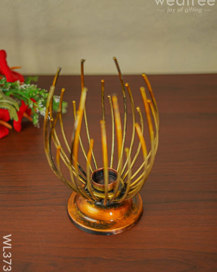 Metal Decorative T Light Holder - Wl3730 Decor Utility