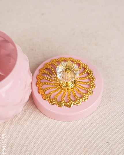 Metal Dry Fruit Jar with Lid - WS0448 Dry Fruit Box RG
