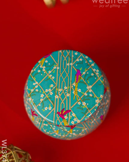 Metal Bird Storage Jar - Wl3745 Dry Fruit Box