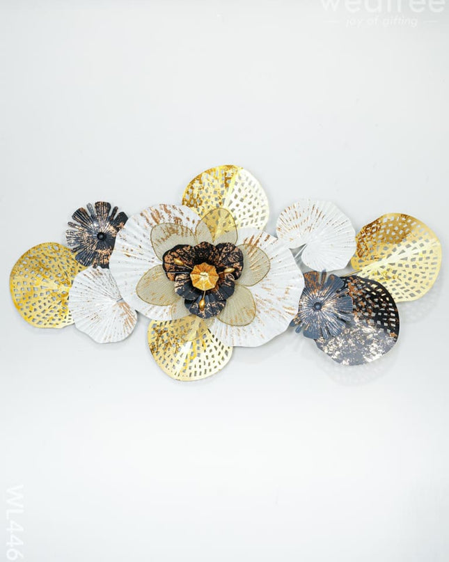 Metal Flowers Wall Hanging Decor - Wl4462