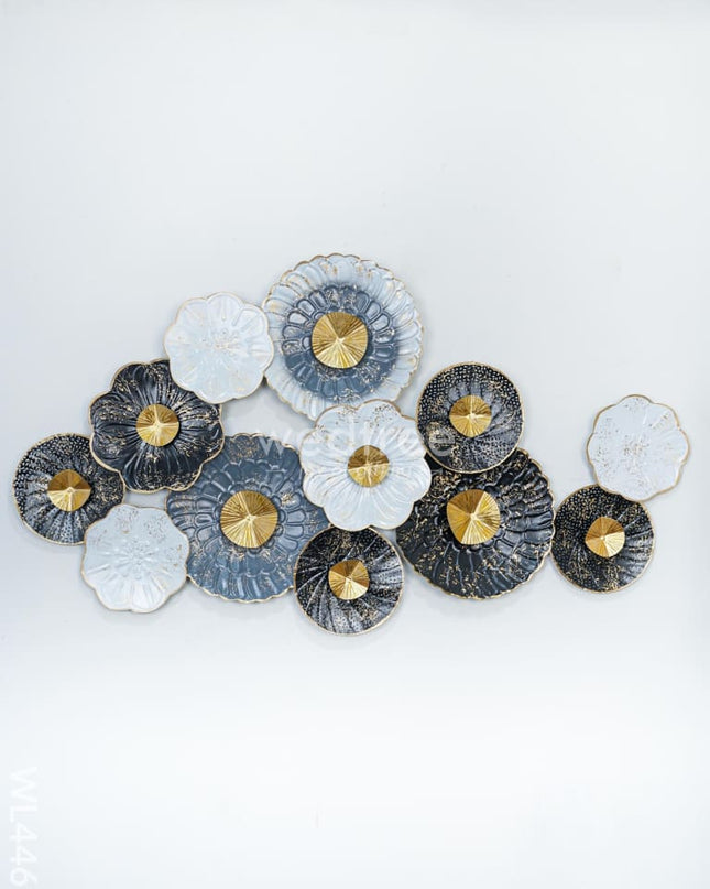 Metal Flowers Wall Hanging Decor - Wl4469