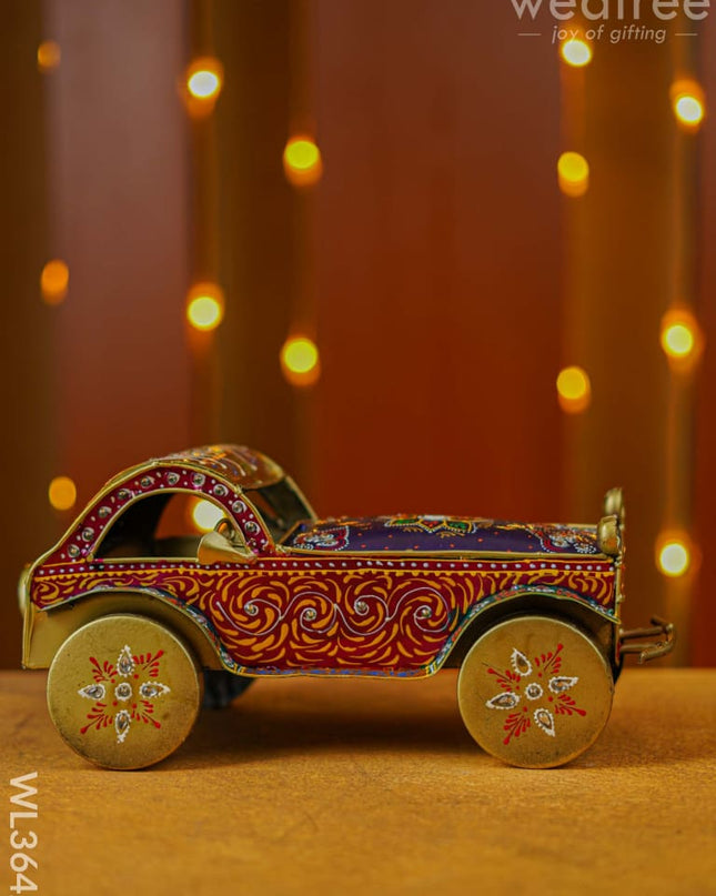 Metal Handpainted Car - Wl3642 Decor Showpiece