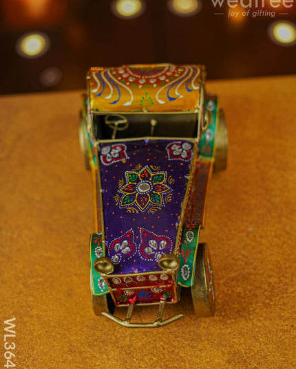 Metal Handpainted Car - Wl3642 Decor Showpiece