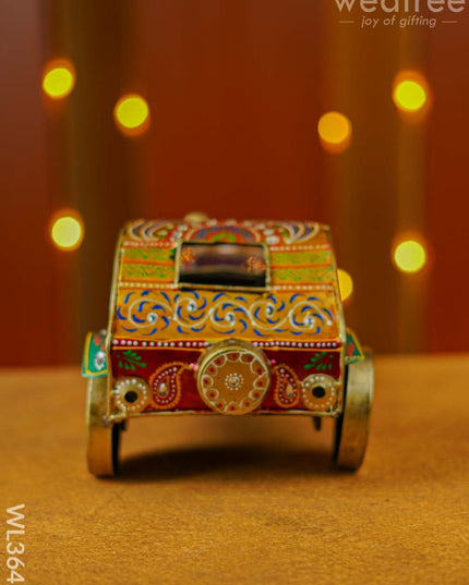 Metal Handpainted Car - Wl3642 Decor Showpiece