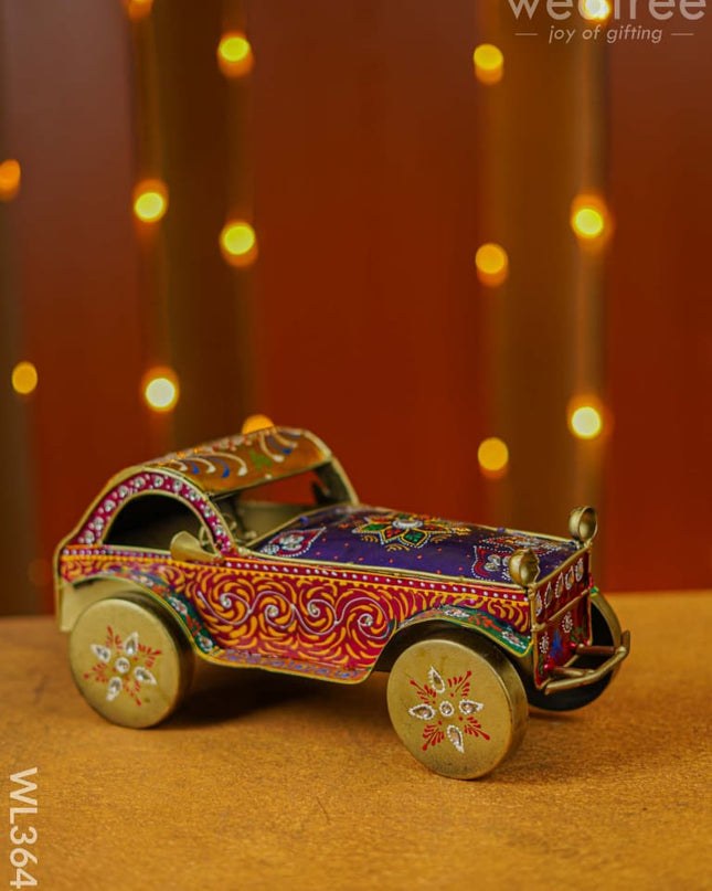 Metal Handpainted Car - Wl3642 Decor Showpiece