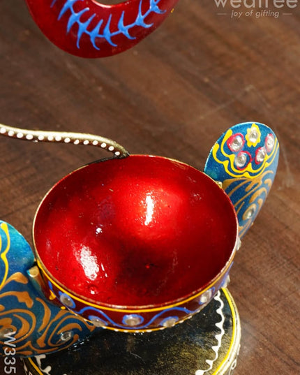 Ganesha T Light Candle Holder - W3351 Diyas