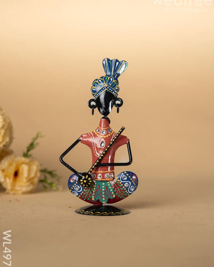 Metal Handpainted Musician - Set of 3 - WL4978 Metal Decor Showpiece