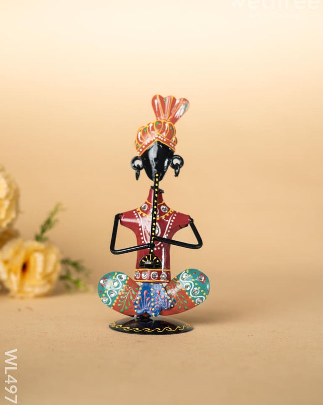 Metal Handpainted Musician - Set of 3 - WL4978 Metal Decor Showpiece