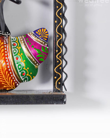 Metal Handpainted Sardar - Set of 3 - WL4938 Metal Decor Showpiece