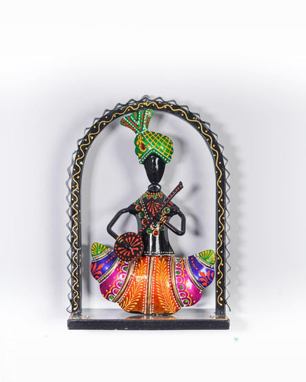 Metal Handpainted Sardar - Set of 3 - WL4938 Metal Decor Showpiece