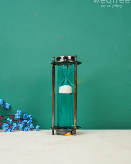 Metal Hourglass With Gel - Wl4576 Decor Utility